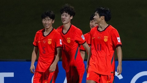 U17 Trung Quốc hiên ngang tiến vào chung kết gặp U17 Nhật Bản